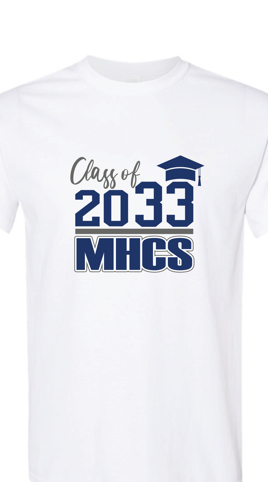 MHCS Class of 20** White Shirt
