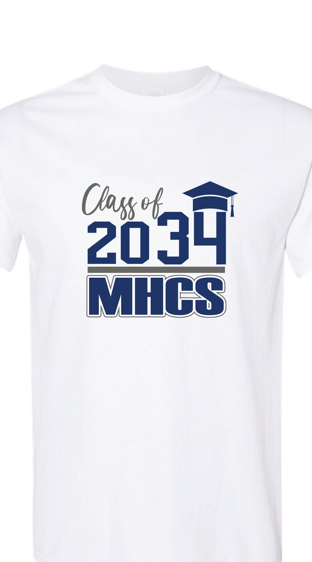 MHCS Class of 20** White Shirt
