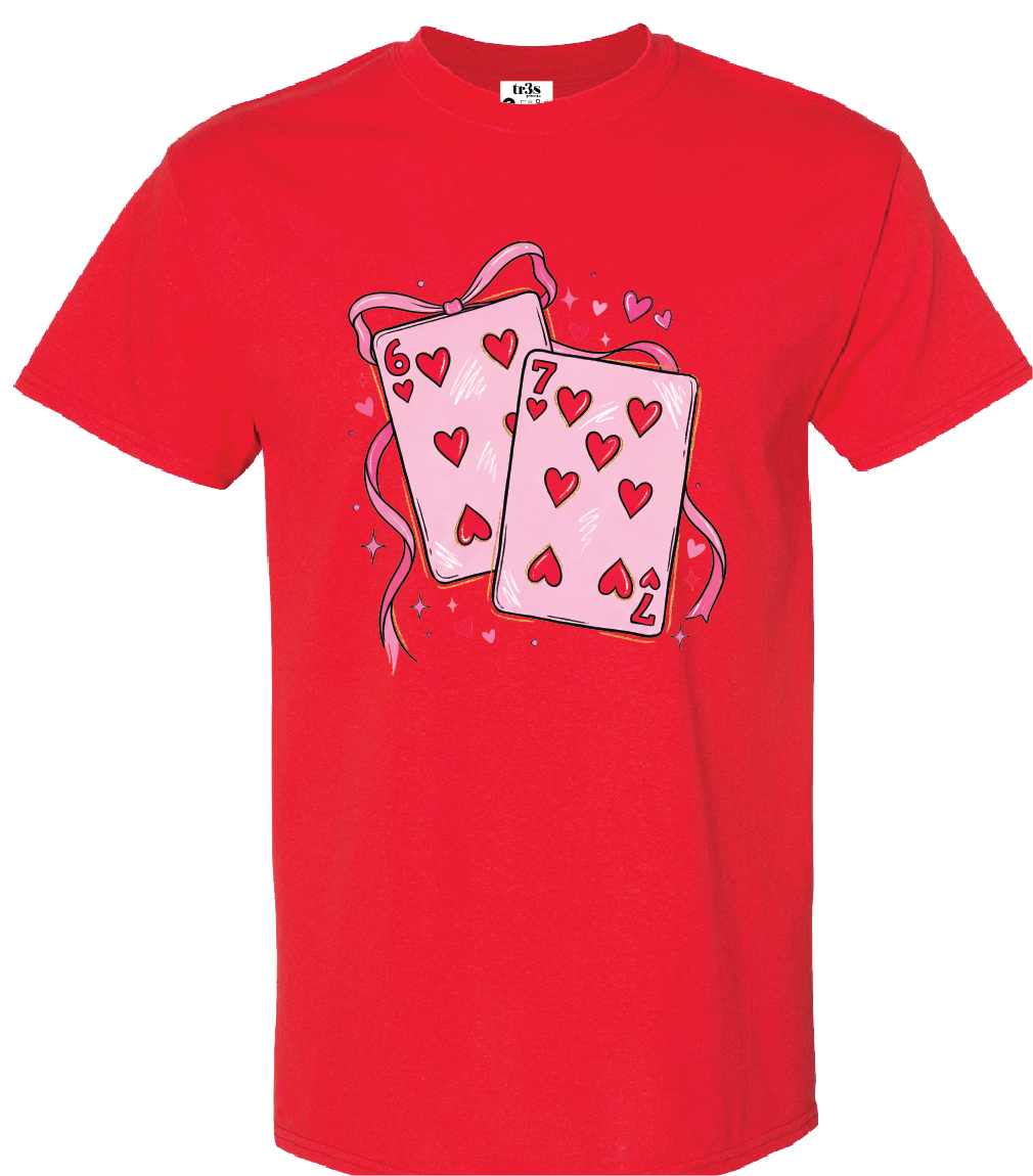 6-7 Valentines Sweatshirt and Shirt