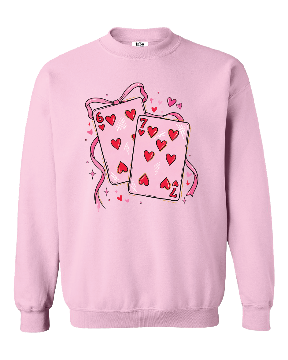 6-7 Valentines Sweatshirt and Shirt