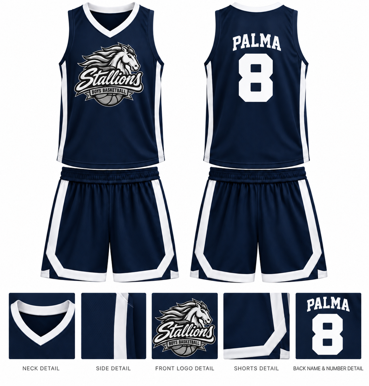 MH Kinder Basketball Uniform