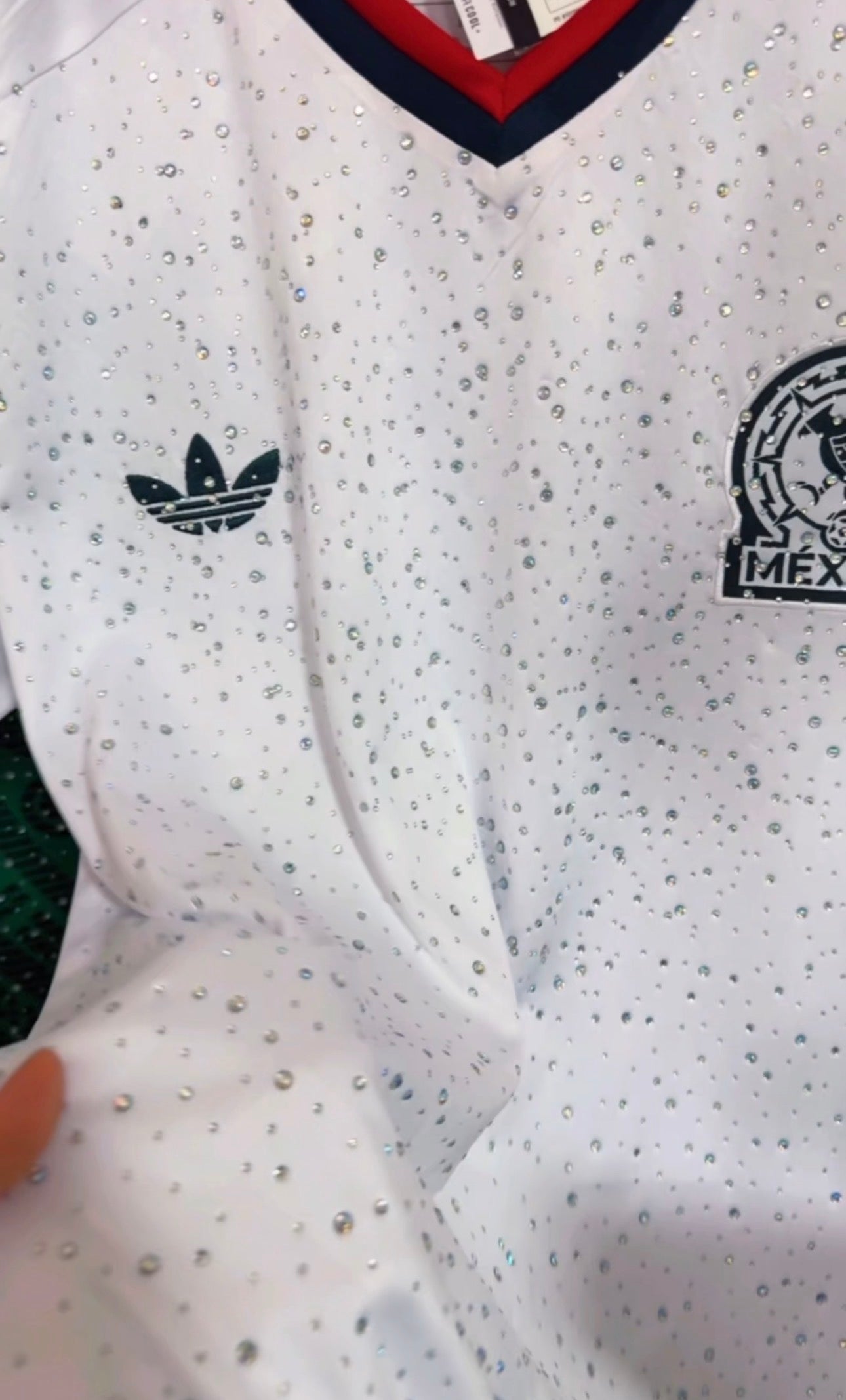 Mexico Bling Jersey - White