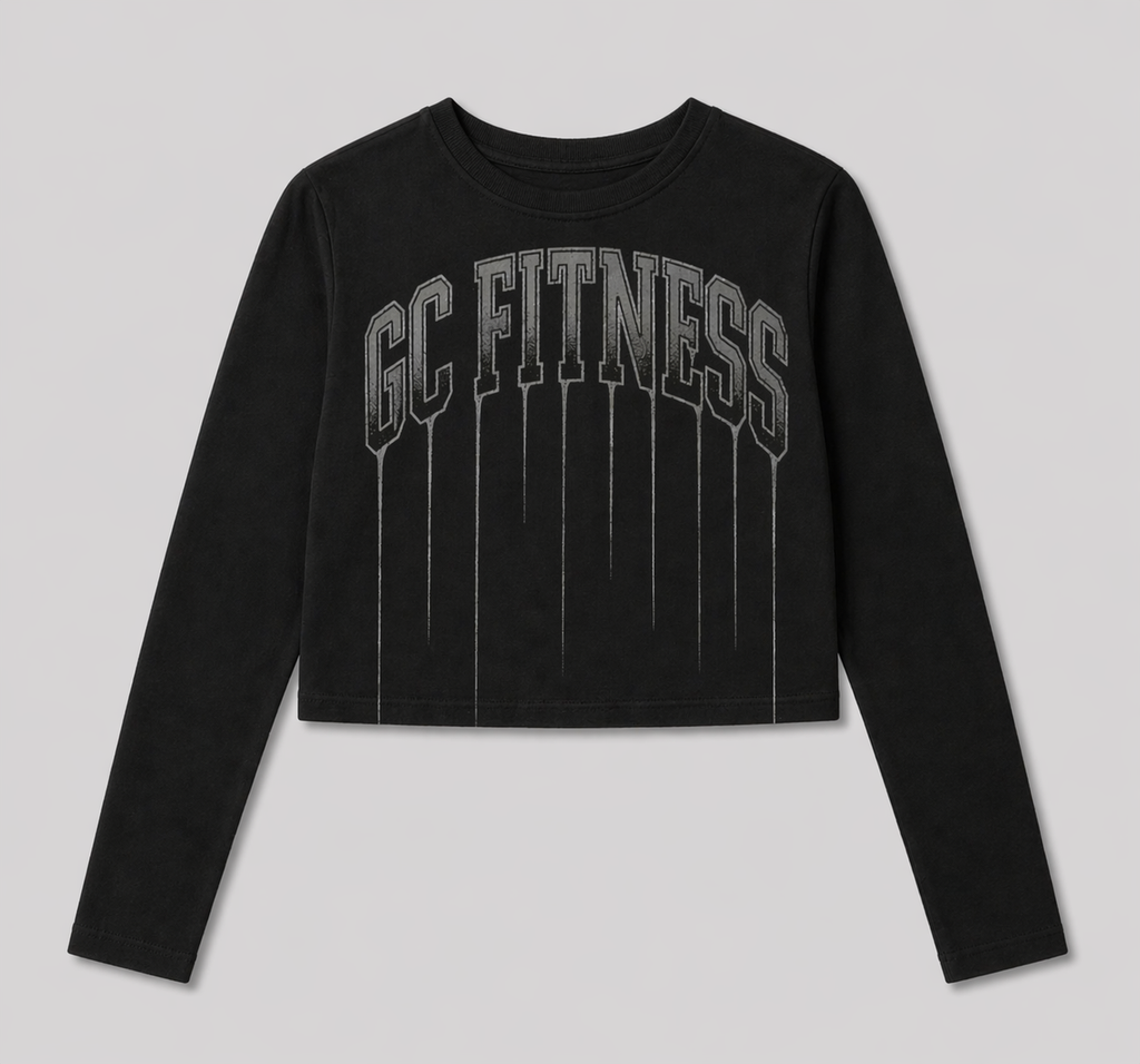 GC Fitness Drip Tank & Long Sleeve Crop Top