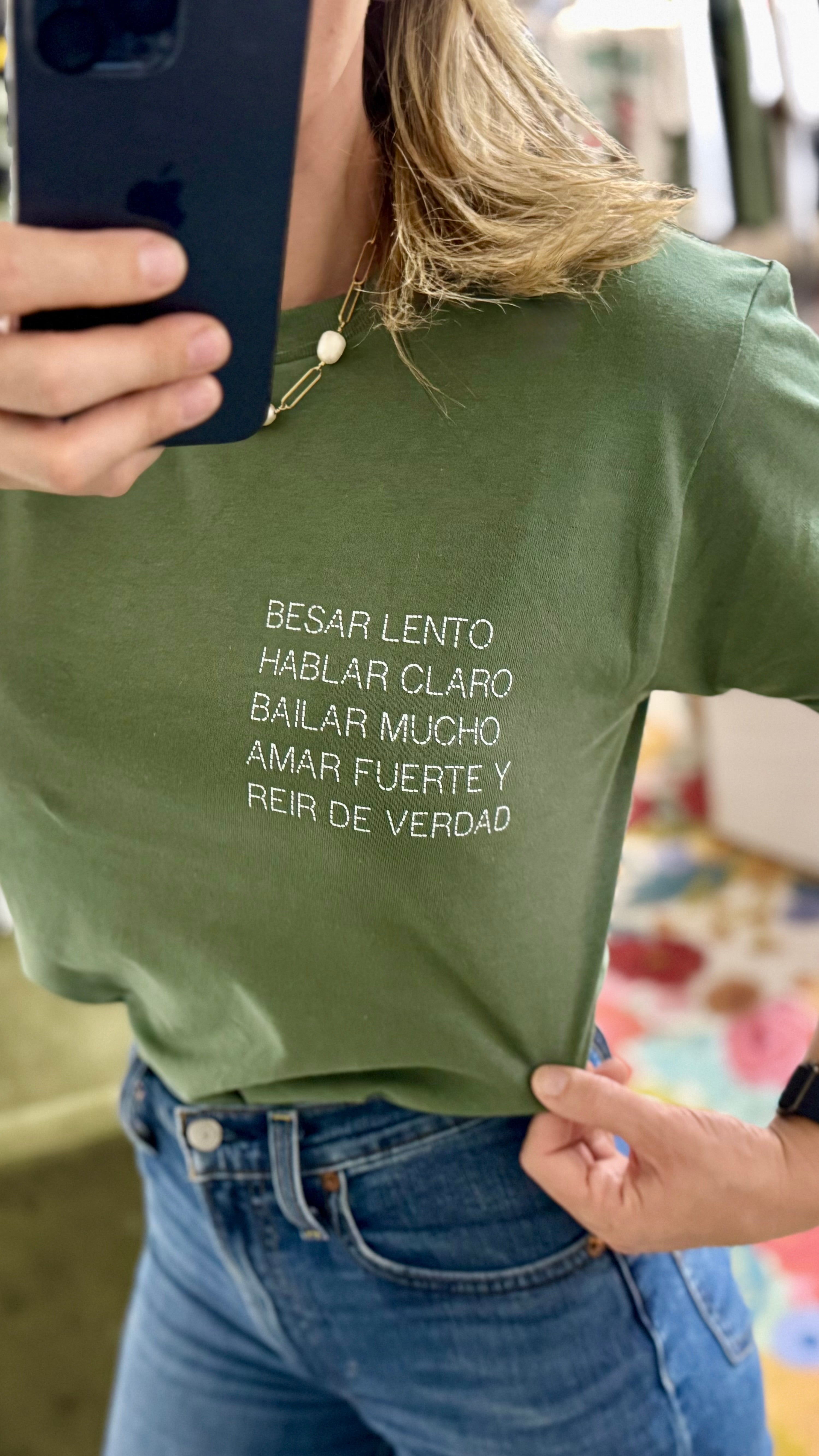 Besar lento, Amar fuerte