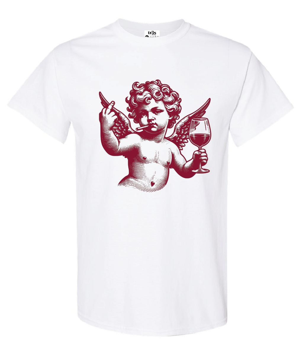 Drunk Cupid Sweatshirt and Shirt