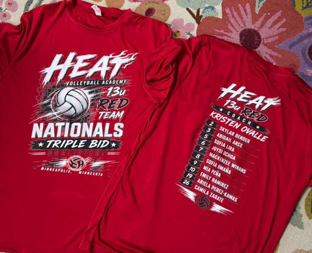 HEAT NATIOTALS 13U RED