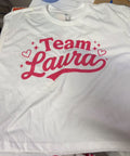 Team Laura Crop Top