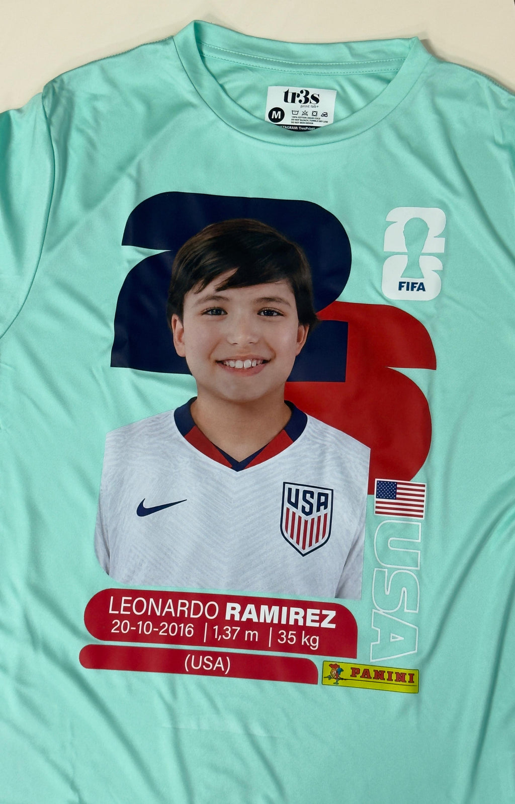 Personalized World Cup Team Shirt
