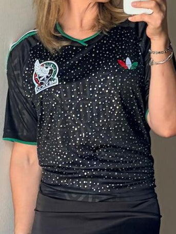 Mexico Bling Jersey - Black