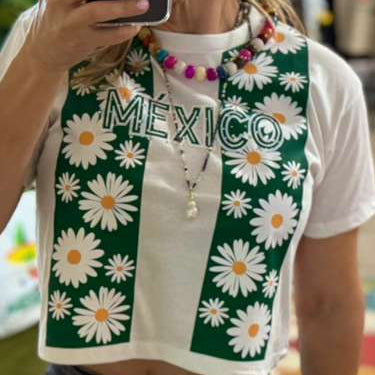 Mexico Margaritas Boxy Crop with crystals