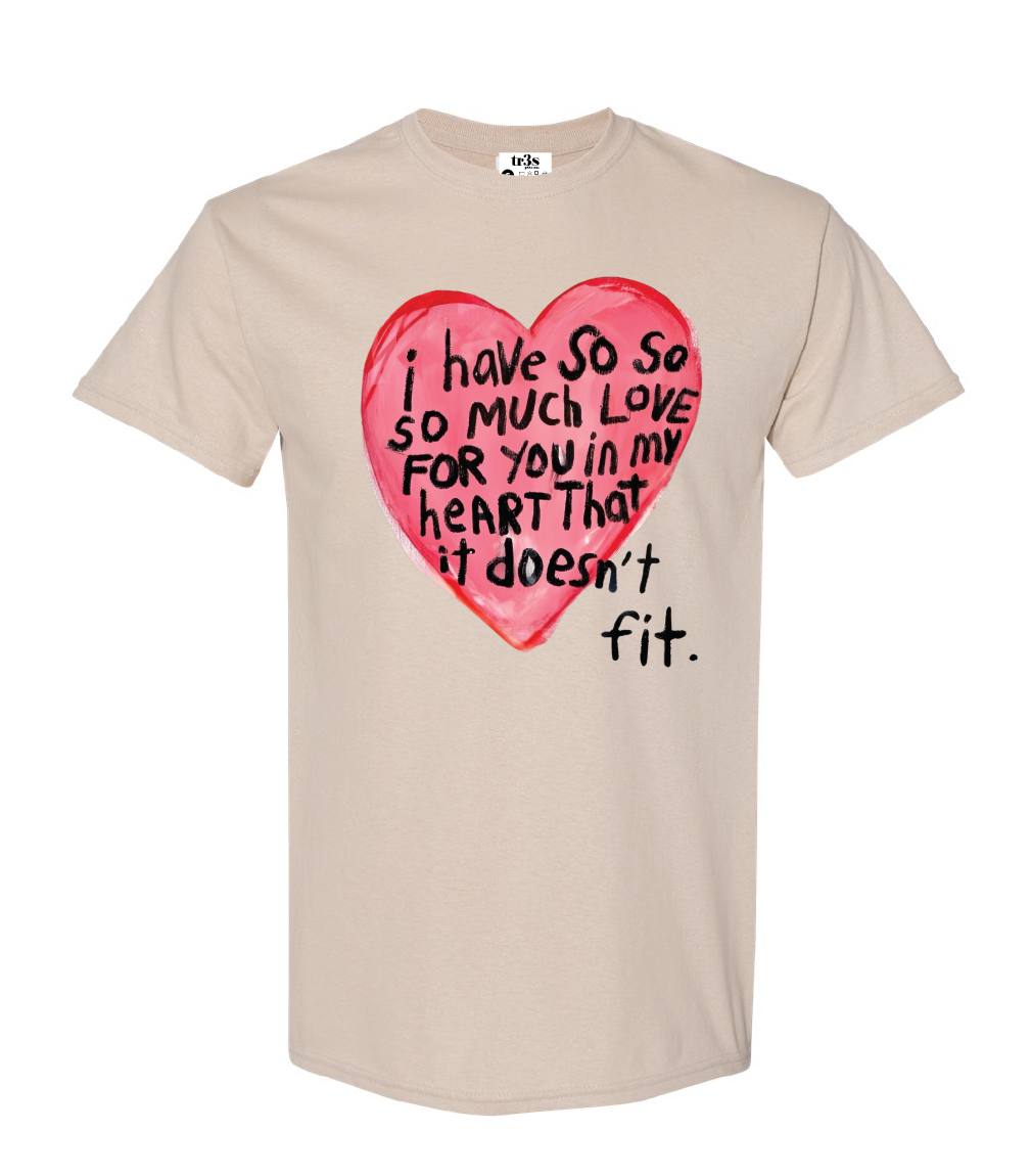 So Much Love Sweatshirt and Shirt